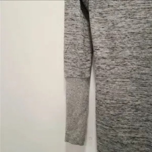 NWT ZARA Women MIDI Turtleneck Knit Pullover Dress in Heather Grey - Picture 10 of 11